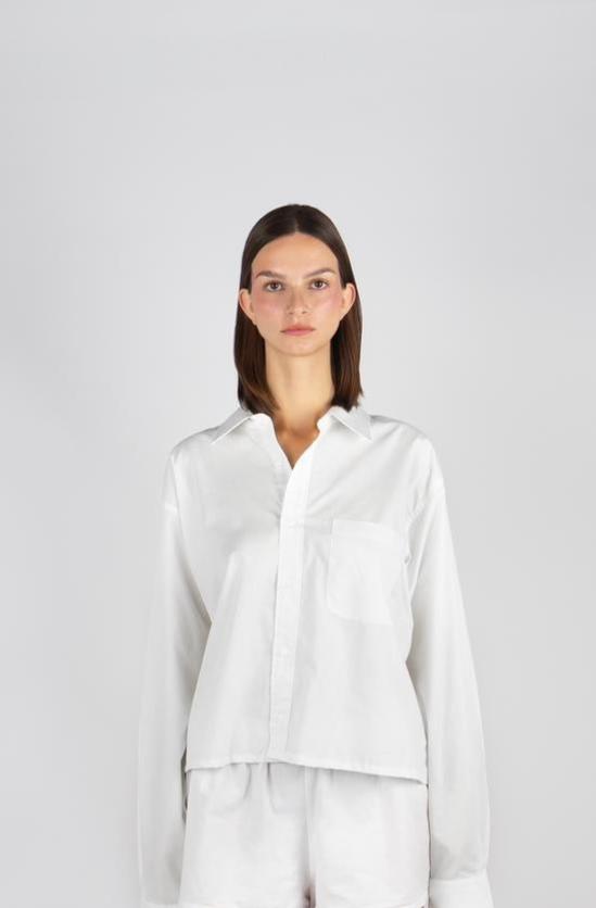 CHEMISE LUCERNE BLANCHE