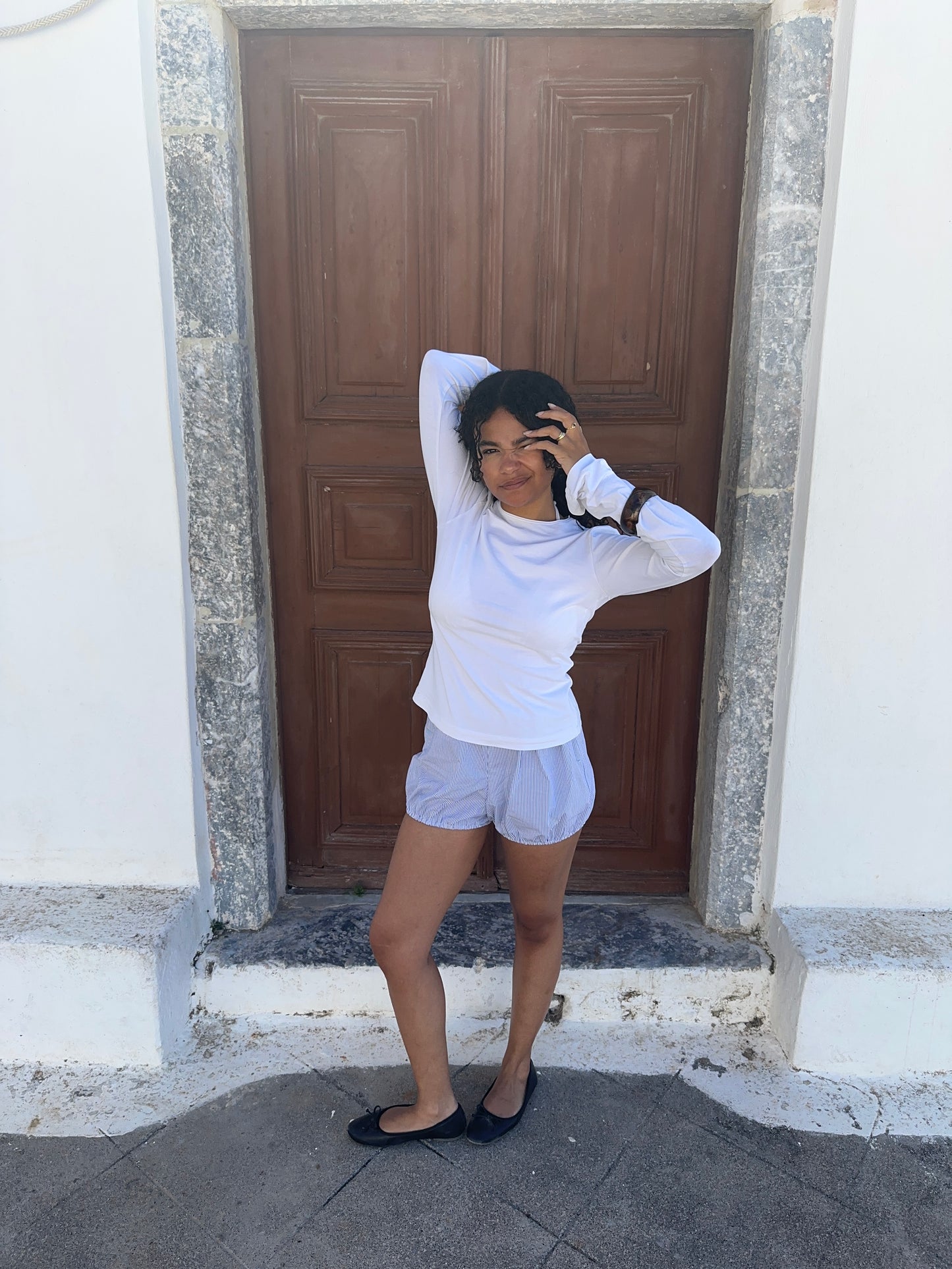BLOOMER SHORT RAYÉ