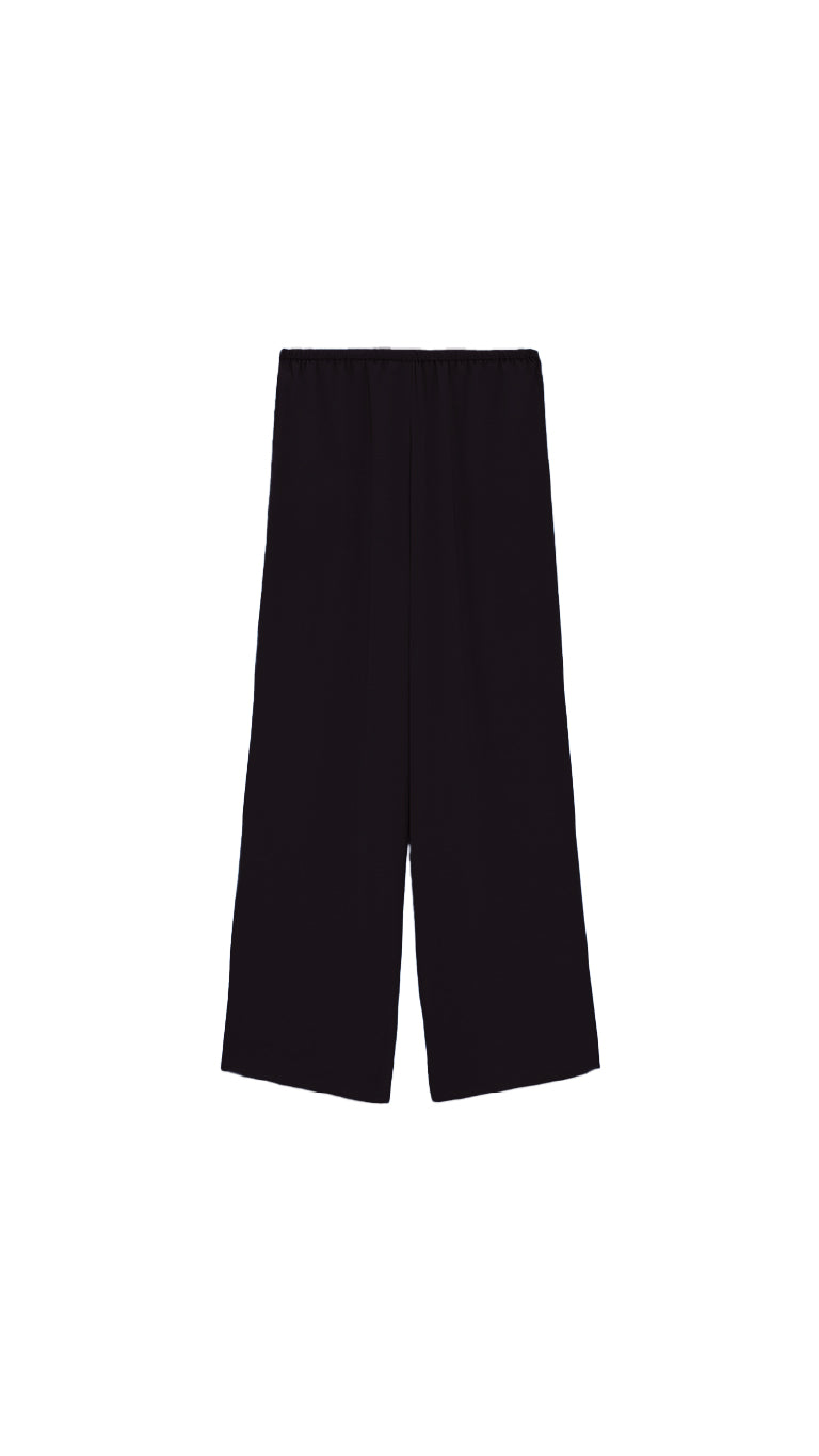 BLACK VERNIER PANTS