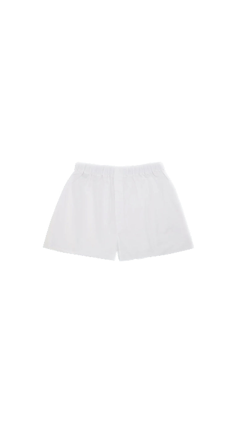 WHITE COIRE SHORTS