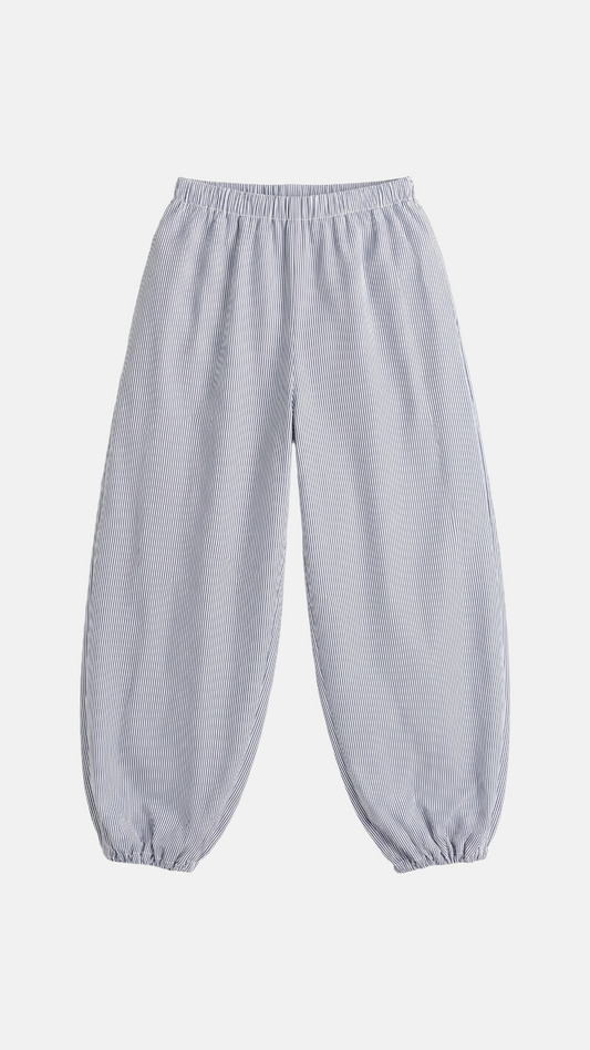 STRIPED BLOOMER PANTS