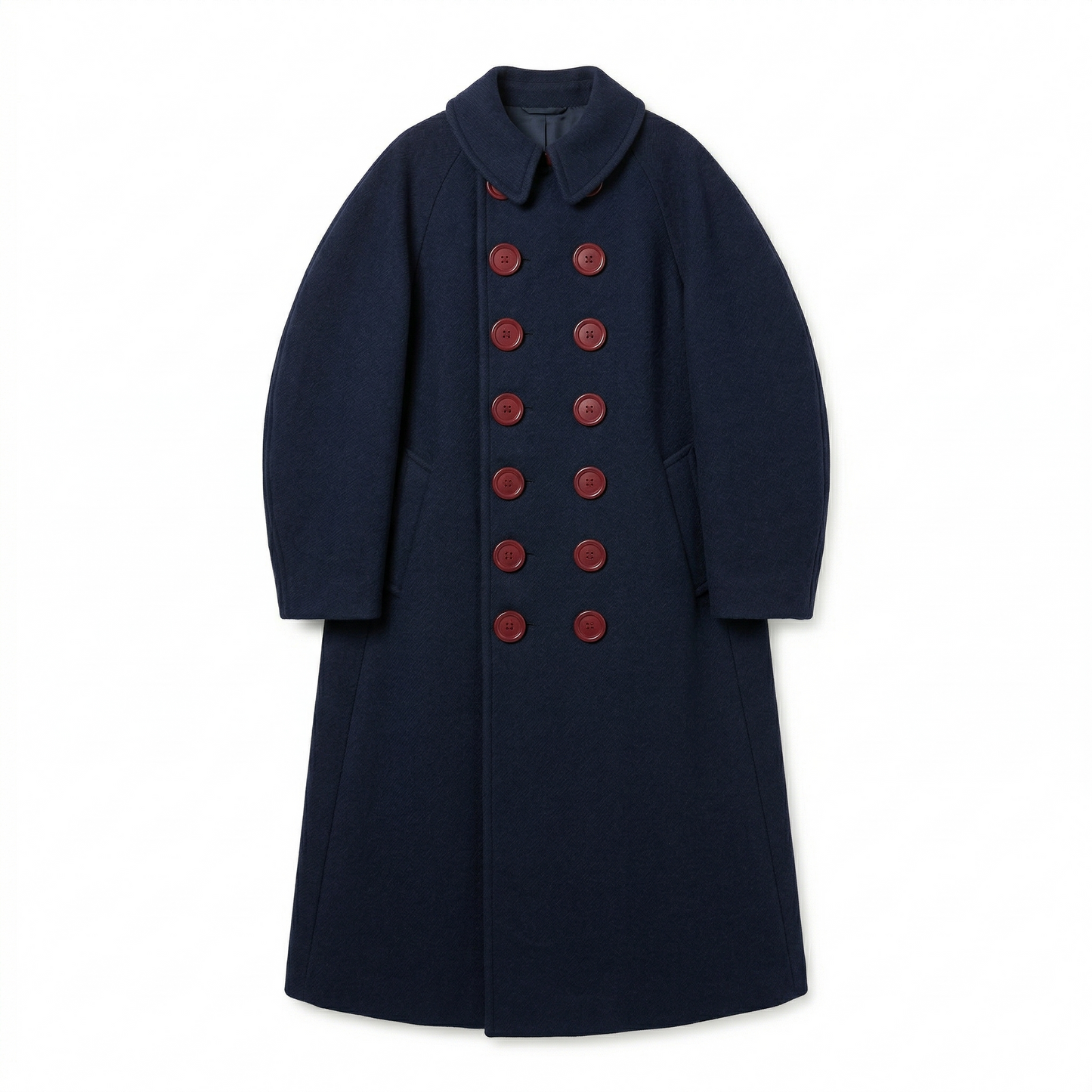 MANTEAU BLEU MARINE